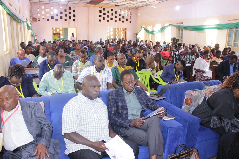 Full room of attendees at the Kenya Disciple Makers Conference