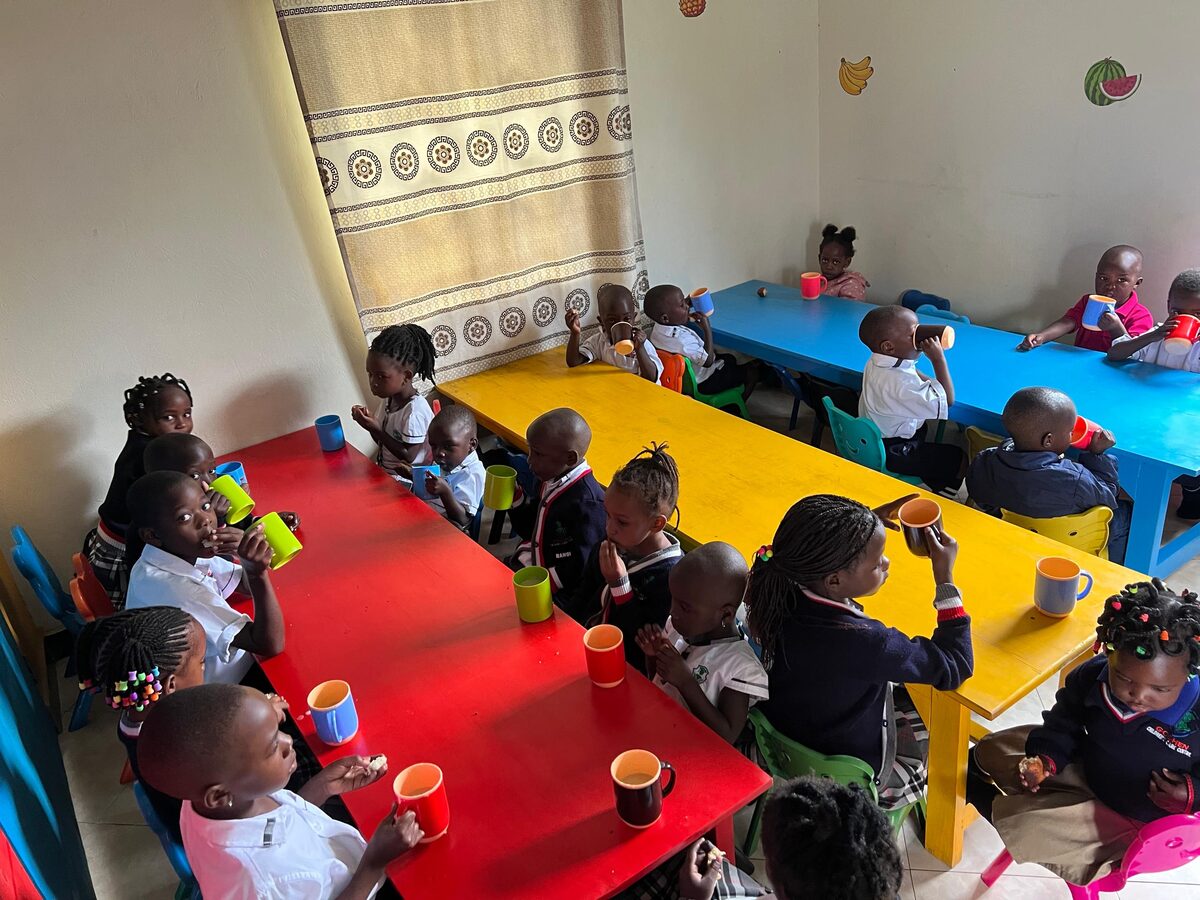 Children at Goshen Children's Care Centre