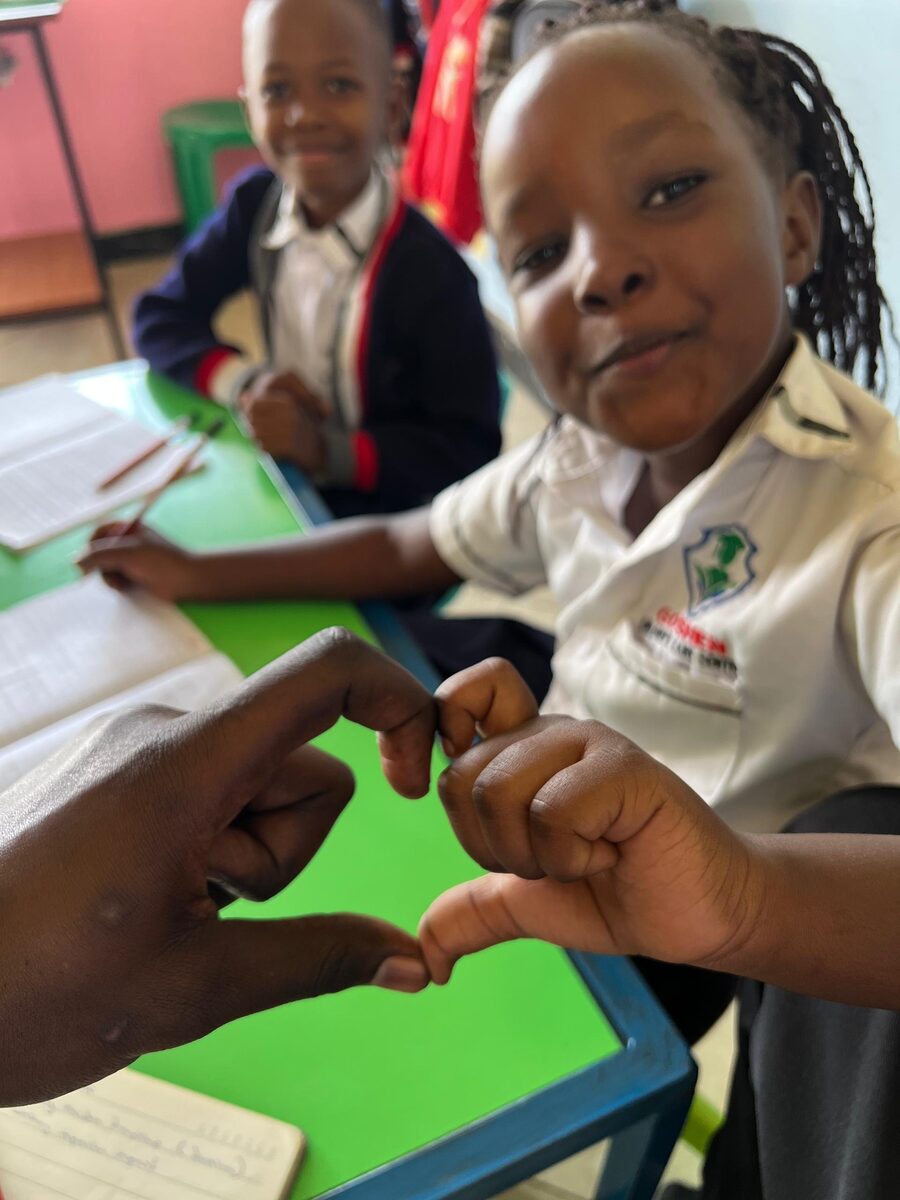 Children together at Goshen Children's Care Centre